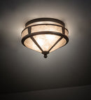 Meyda 6"W Hyde Park "T" Mission Wall Sconce 89636