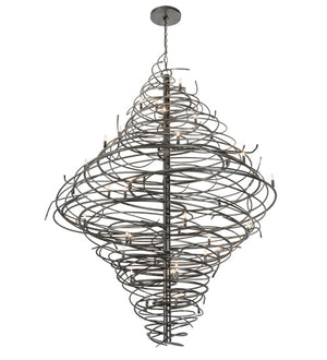Meyda 72"W Cyclone 36 LT Chandelier 189763