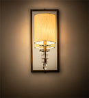 Meyda 8" Wide Barfleur Wall Sconce 190176
