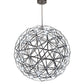 Meyda 44"wide Geosphere 92 Light Pendant- 190258