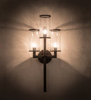 Meyda 18" Wide Cilindro Ashcroft Wall Sconce 190568