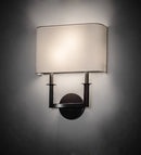 Meyda 13" Wide Lys Wall Sconce 190586