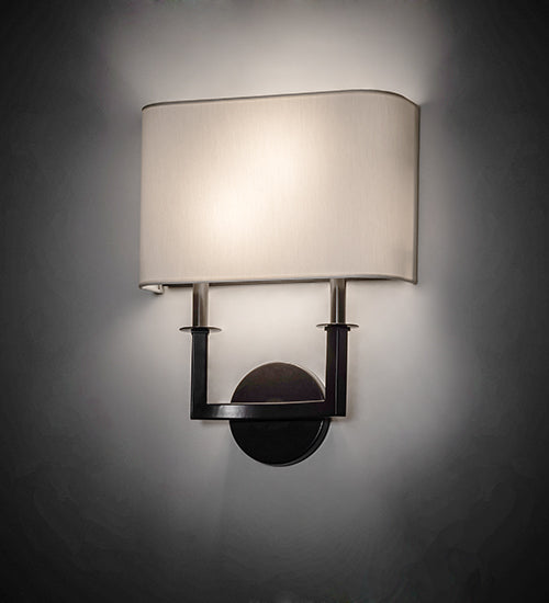 Meyda 13" Wide Lys Wall Sconce 190586