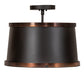 Meyda 18" Wide Cilindro Reel Semi-Flushmount- 190873