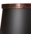 Meyda 18" Wide Cilindro Reel Semi-Flushmount- 190873