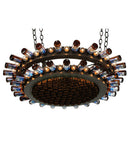 Meyda 53"W Brandi's Weekend 2 Tier Chandelier 191753