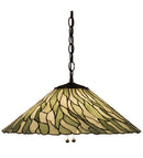 Meyda 20"W Willow Jadestone Pendant '19196