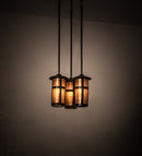 Meyda 14" Wide Fulton Prime 3 LT Cascading Pendant 192830