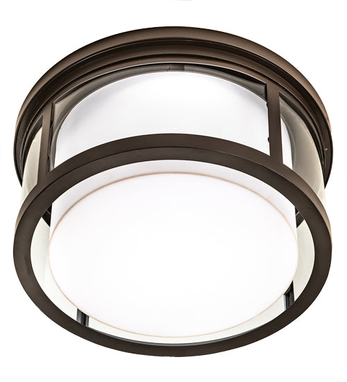 Meyda 19" Wide Cilindro Campbell Flushmount- 193750