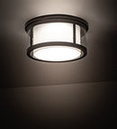Meyda 19" Wide Cilindro Campbell Flushmount- 193750