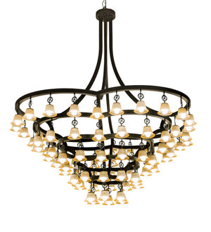 Meyda 114" Wide Cretella 86 Light Chandelier 194317