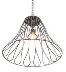Meyda 26"W Larme Pendant 194976