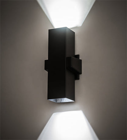 Meyda 6" Wide Quadrato Torre Wall Sconce- 195603