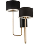 Meyda 17" Wide Cilindro Duet Wall Sconce- 195611