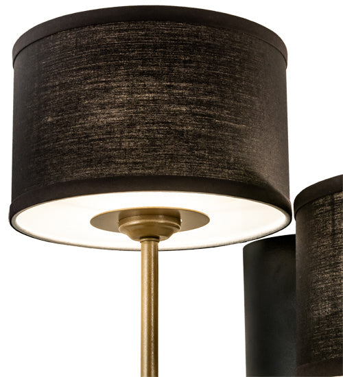 Meyda 17" Wide Cilindro Duet Wall Sconce- 195611