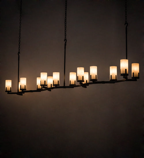 Meyda 118" Long Cero 14 Light Oblong Chandelier '195850