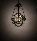Meyda 36" Wide Gimbal Grinado Chandelier 196041