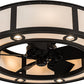Meyda 45" Wide Smythe Craftsman Chandel-Air- 197676