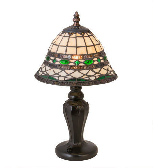 Meyda 15" High Tiffany Roman Mini Lamp - 198767