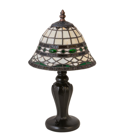 Meyda 15" High Tiffany Roman Mini Lamp - 198767