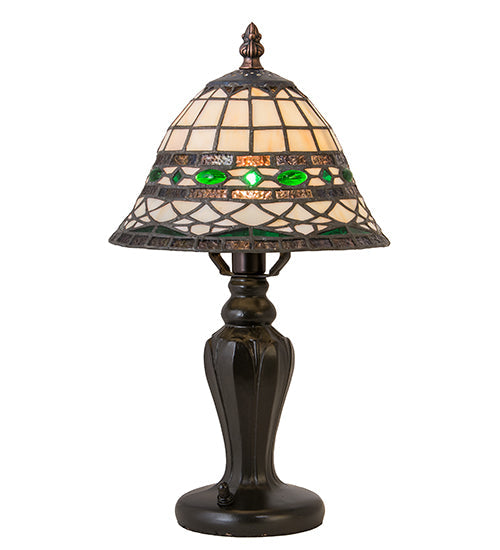 Meyda 15" High Tiffany Roman Mini Lamp - 198767
