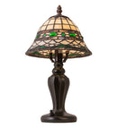 Meyda 15" High Tiffany Roman Mini Lamp - 198767