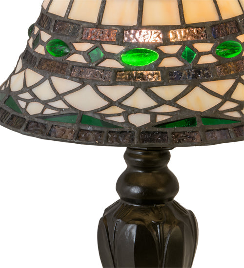 Meyda 15" High Tiffany Roman Mini Lamp - 198767