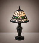 Meyda 15" High Tiffany Roman Mini Lamp 198767