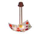 Meyda 26"W Metro Fusion Gum Drop Inverted Pendant 19889