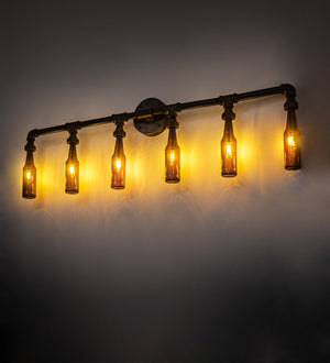 Meyda 48" Wide Pipedream Bottle Wall Sconce- 198949