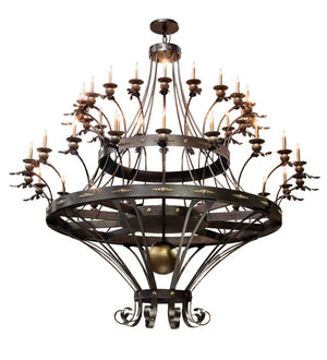 Meyda 112" Wide Chloe 40 Light Chandelier 198967