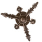 Meyda 12" Wide Antonia 3 Light Chandelier- 199249