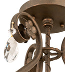 Meyda 12" Wide Antonia 3 Light Chandelier- 199249