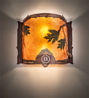 Meyda 16" Wide Boulders Personalized Wall Sconce 199568