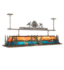 Meyda 72" Long Boulders Personalized Oblong Pendant 199702