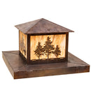 Meyda 36" Square Tamarack Pier Mount- 199845