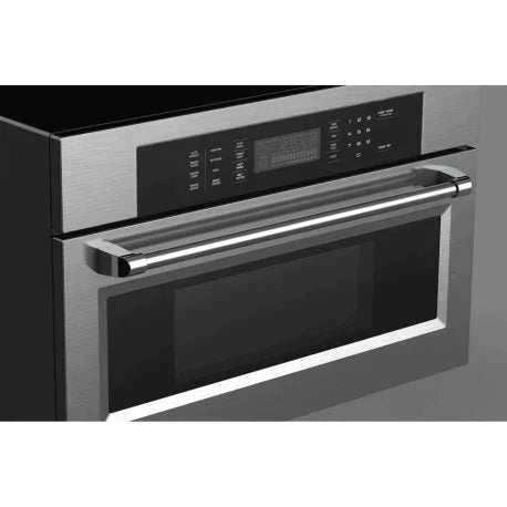Kucht 30-Inch 1.6 Cu. Ft. Built-in Microwave Wall Oven with Air Fryer and Convection Cooking KM30C