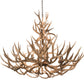 Meyda 52" Wide Antlers Mule Deer 12 Light Chandelier- 200432