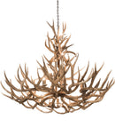 Meyda 52" Wide Antlers Mule Deer 12 Light Chandelier- 200432