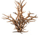 Meyda 59" Wide Antlers Elk 8 Light Chandelier- 200435