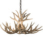 Meyda 32" Wide Antlers Mule Deer 4 Light Chandelier- 200464