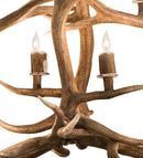 Meyda 70" Long Antlers Elk 10 Light Oblong Chandelier- 200466