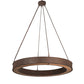 Meyda 60" Wide Loxley Escabroso Chandelier- 201694