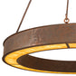 Meyda 60" Wide Loxley Escabroso Chandelier- 201694