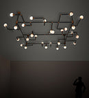 Meyda 160" Long PipeDream 28 Light Chandelier 202059