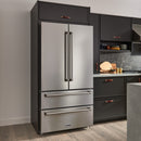 Thor Kitchen 5-Piece Appliance Package - 36-Inch Electric Range, Pro-Style Wall Mount Range Hood, Refrigerator, Dishwasher, and Microwave in Stainless Steel