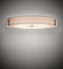 Meyda  30" Wide Cilindro Textrene Flushmount '203384