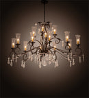 Meyda 62" Long Windsor 14 Light Oblong Chandelier- 203867