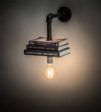 Meyda 9.5" Wide Pipedream Honorary Author Wall Sconce- 204149