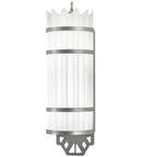 Meyda 6" Wide Lagoon Deco Wall Sconce- 204267